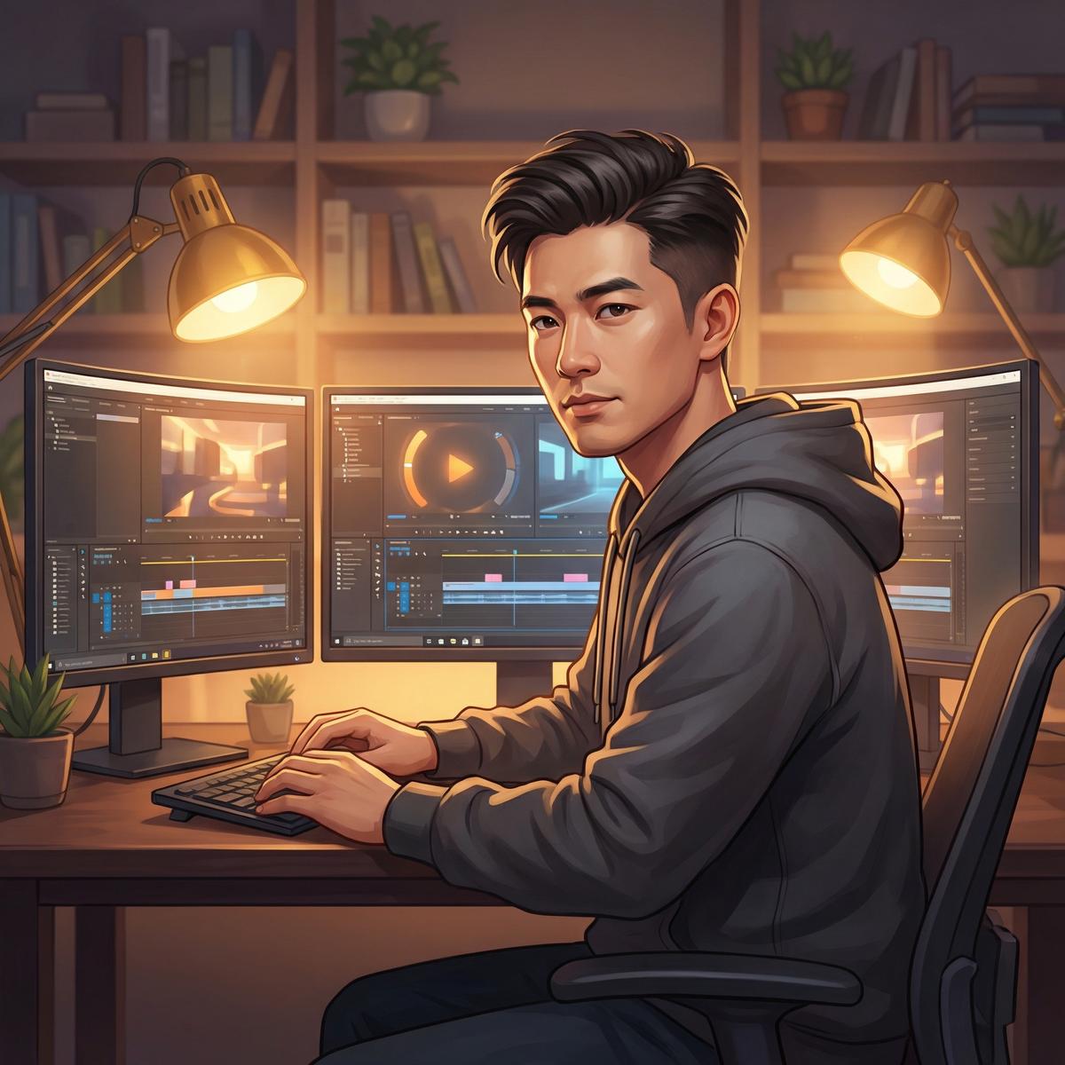 同人动漫视频剪辑总监赵明轩