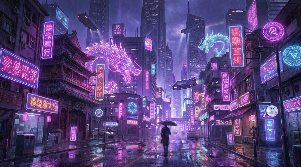 同人动漫城市夜景生活视频